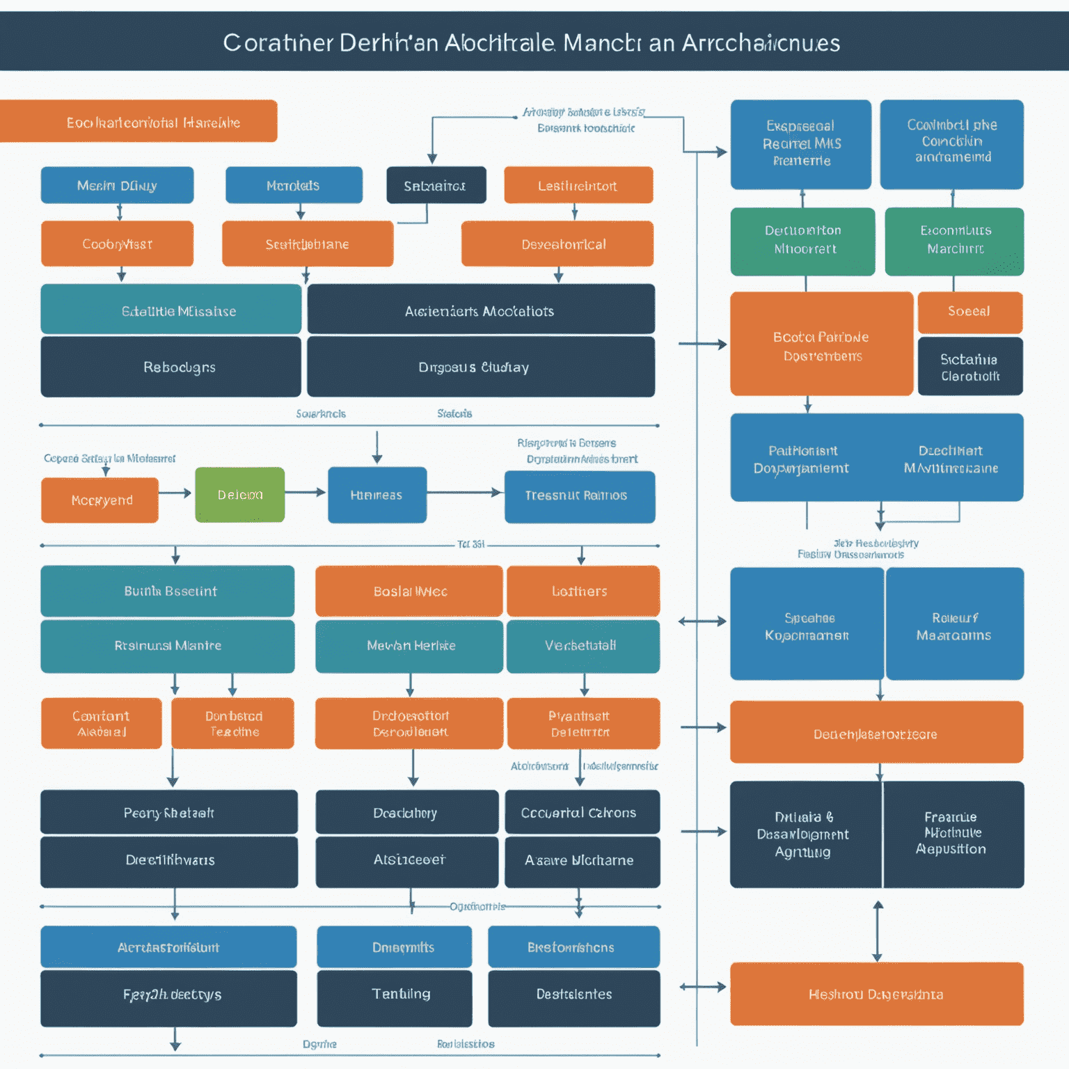A side-by-side comparison of container and virtual machine architectures. The image shows the layered structure of both technologies, highlighting differences in resource utilization, isolation, and deployment speed.