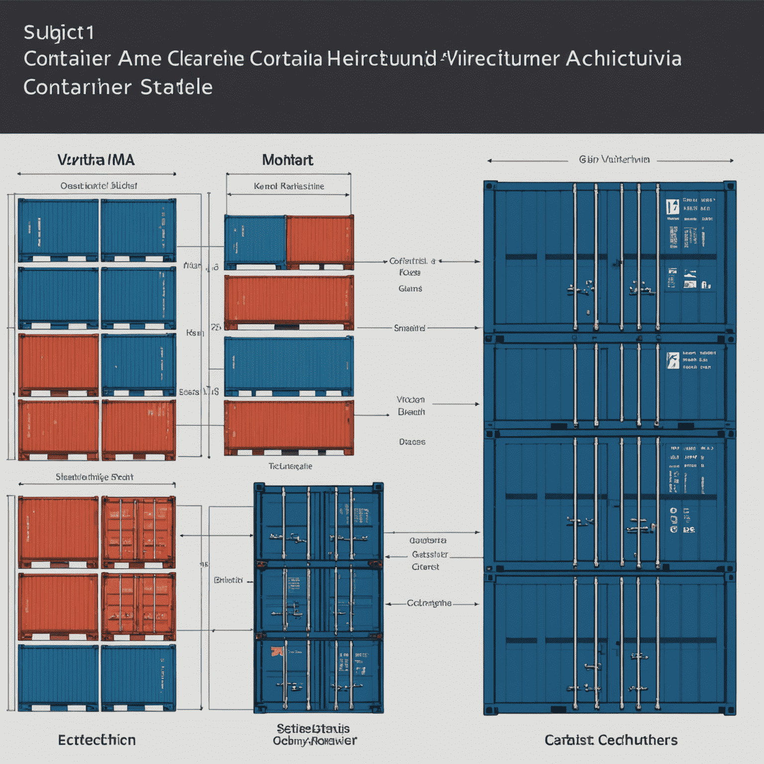 A split-screen comparison between container architecture and virtual machine architecture. The left side shows lightweight containers sharing an OS kernel, while the right side displays traditional VMs with separate guest operating systems.